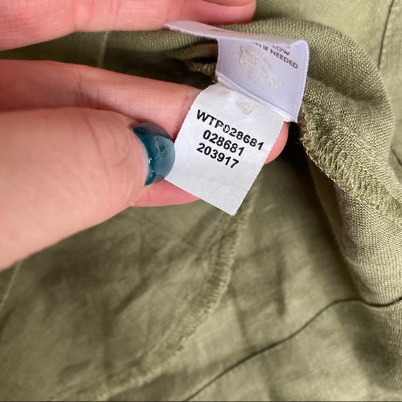 [J. Jill] Love Linen Button Up Shirt - Picture 7 of 8